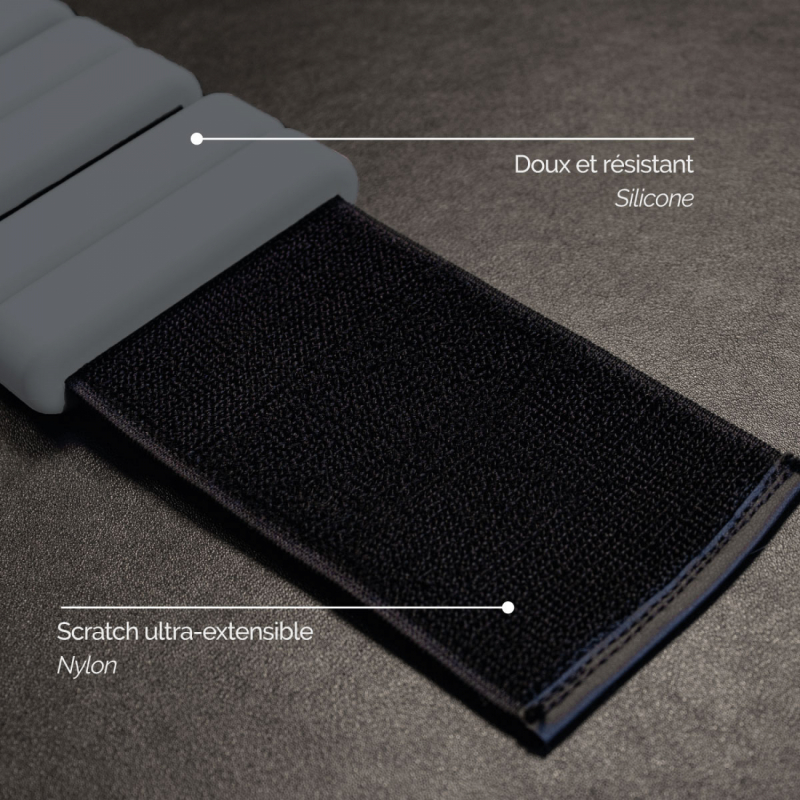 Poids lestés réglables - 1Kg - Gris