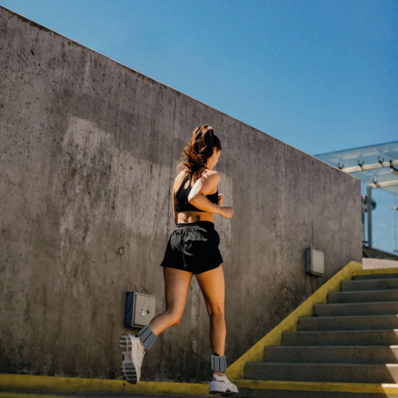 Poids lestés réglables - 1Kg - Gris