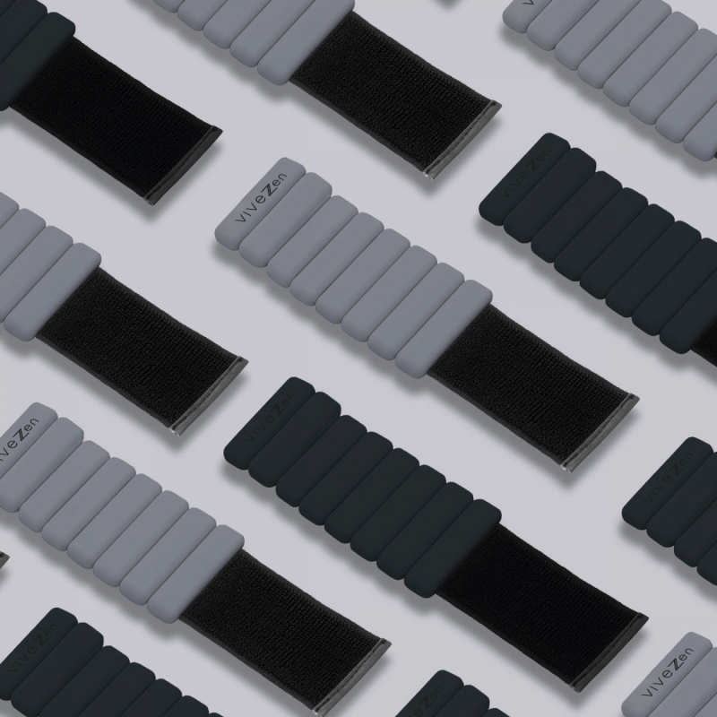 Poids lestés réglables - 1Kg - Gris