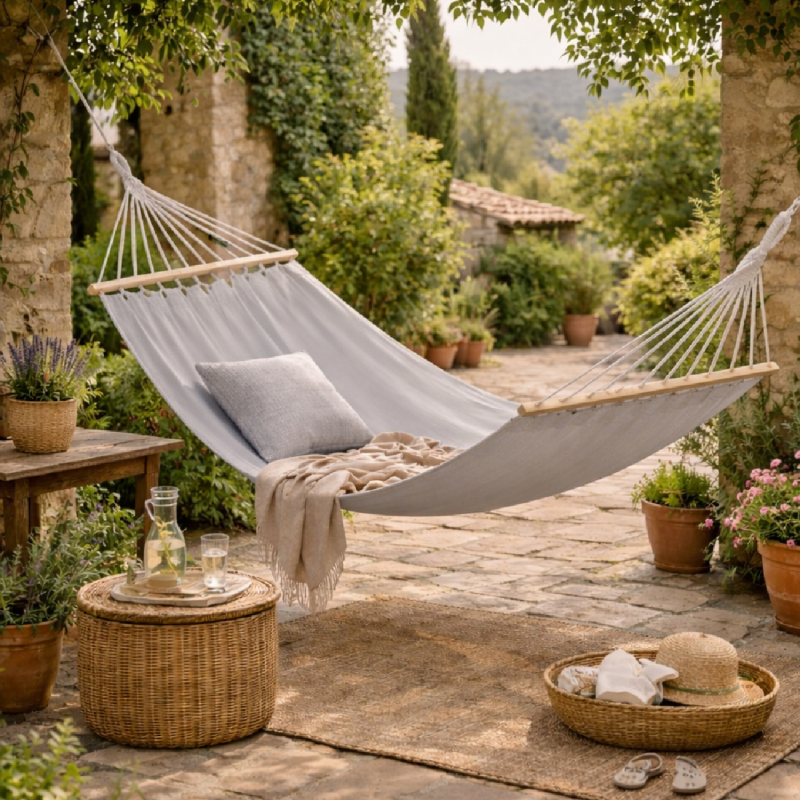 Toile de hamac - 150 x 270 cm - Gris