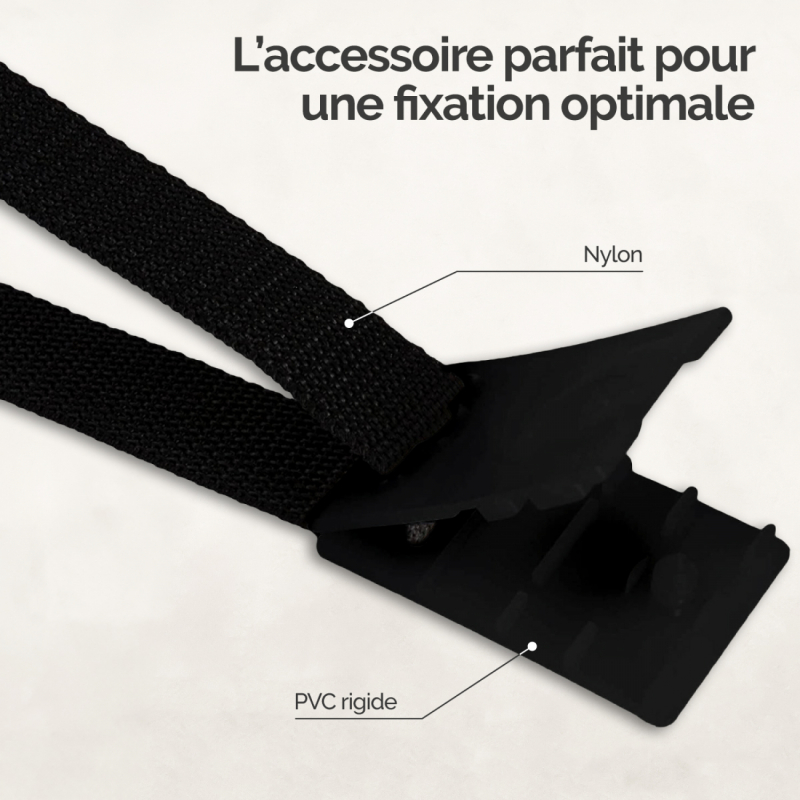 Lot de 8 sangles pour enrouleur