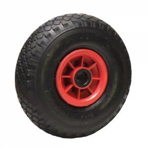 Roue gonflable pour chariot - 3.00 - 4 - Alésage 25 mm