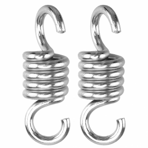 Lot de 2 crochets à ressort pour suspension