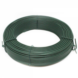 Fil de tension plastifié - 100 m x 2.4 mm ø - Vert