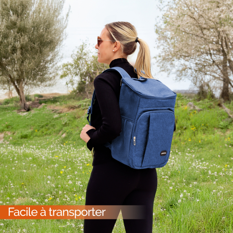 Sac à dos isotherme - 23 Litres - Bleu