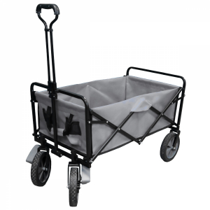 Chariot de transport pliable - 90 Kg - Gris
