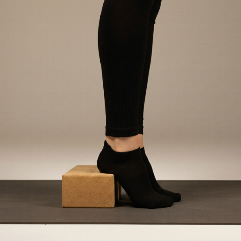 Lot de 4 paires de chaussettes antidérapantes - M - Noir