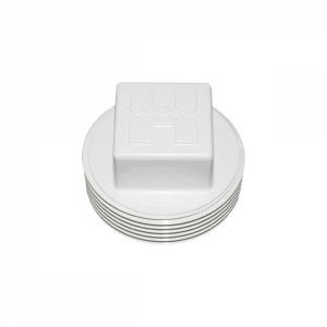 Bouchon pour bonde de fond anti vortex 1P 1/2 - Blanc - SP1051Z1 - HAYAWRD