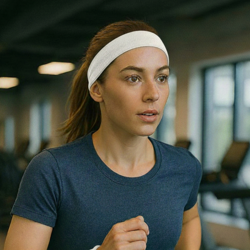 Bandeau de sport - Blanc