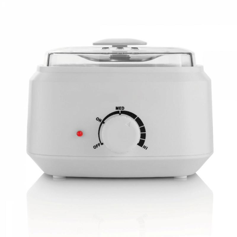 Chauffe-cire avec pot - 400 ml - Blanc
