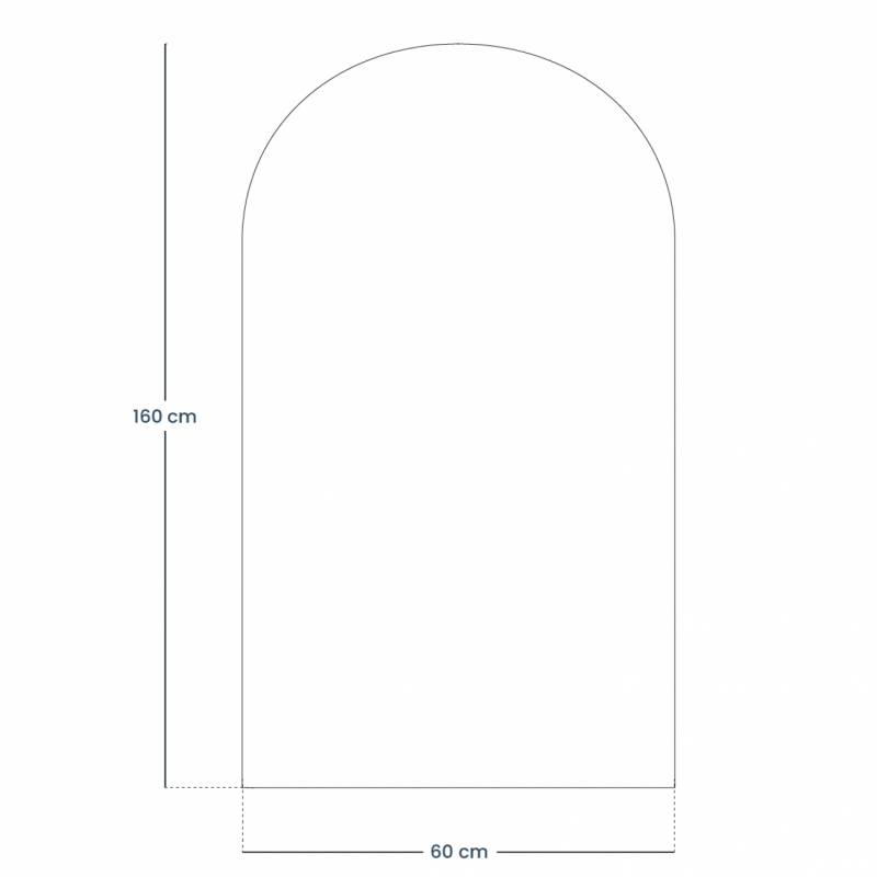 Housse pour vêtements premium - 60 x 160 cm - Noir