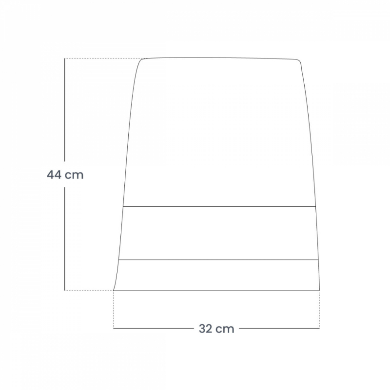 Lot de 5 sacs de rangement pour chaussures - 32 x 44 cm - Gris
