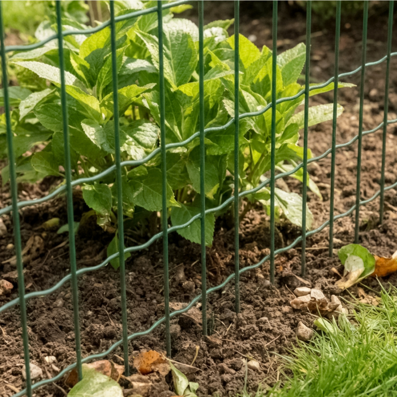 Grillage soudé plastifié - 20 m x 1,5 m - Vert