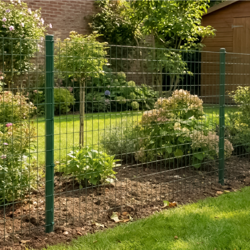 Grillage soudé plastifié - 20 m x 1,5 m - Vert