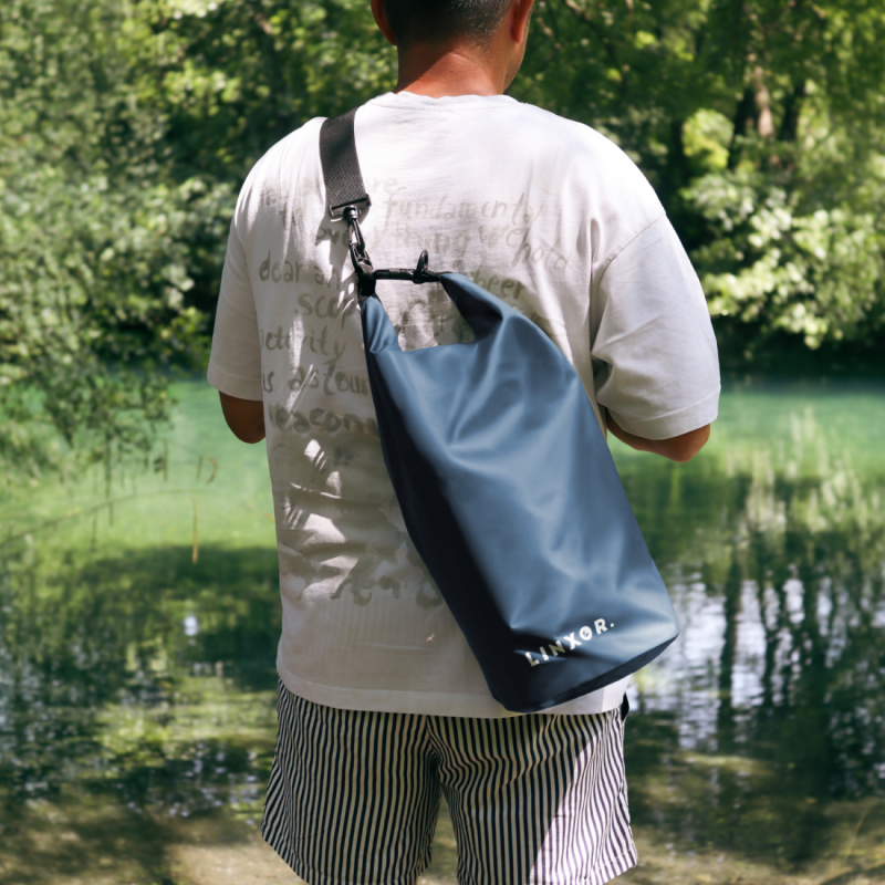 Sac étanche - 20 Litres - Bleu marine