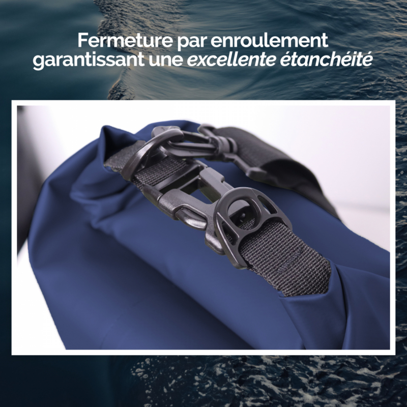 Sac étanche - 55 Litres - Bleu marine
