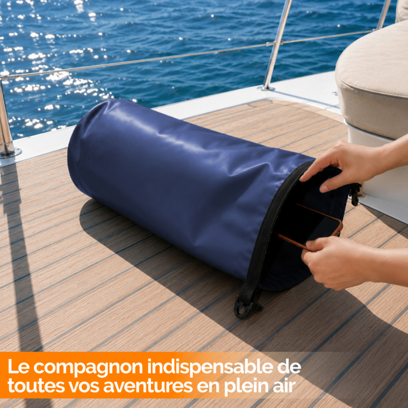 Sac étanche - 55 Litres - Bleu marine