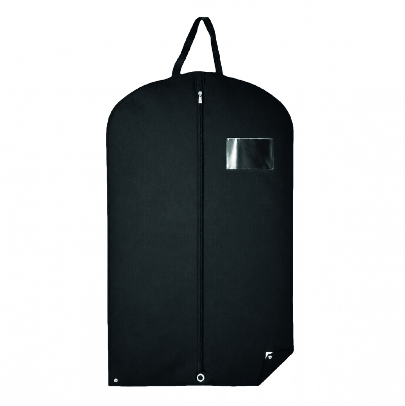 Lot de 6 housses pour vêtements premium - 60 x 100 cm - Noir