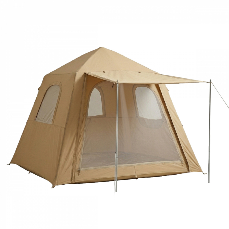 Tente gonflable - 2 personnes - Beige