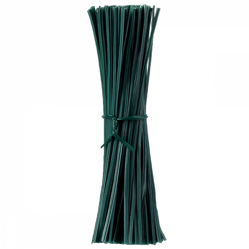 Lot de 400 attaches de torsion - Vert