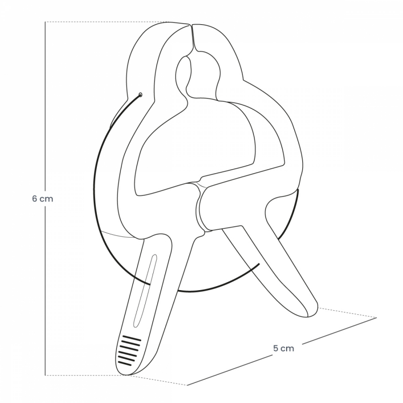 Lot de 100 clips d'attache pour plantes - Grande taille