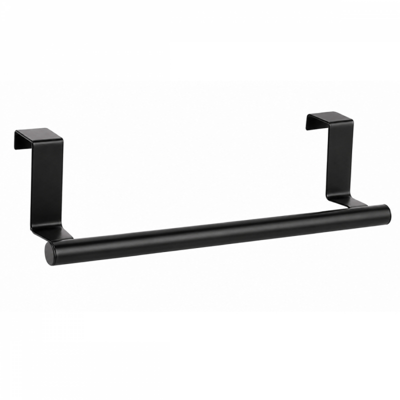 Porte serviette à suspendre - 36 cm - Noir