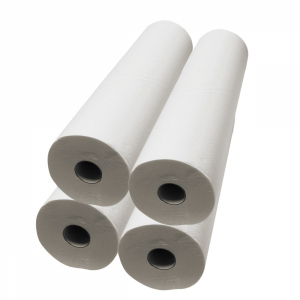 Lot de 4 draps d'examen gaufré - 60cm x 50m - 34g/m2