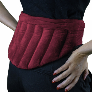 Ceinture chauffante pour lombaires - Prune