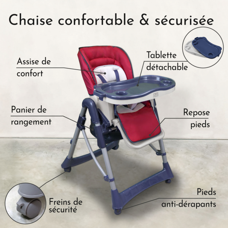 Chaise haute Ptit - Lou