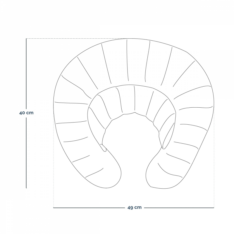 Coussin chauffant pour épaules et cou - Gris