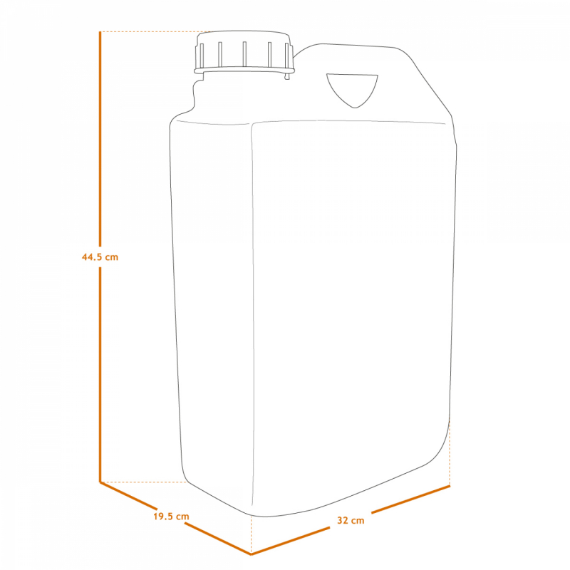 Bidon en plastique - 20 L
