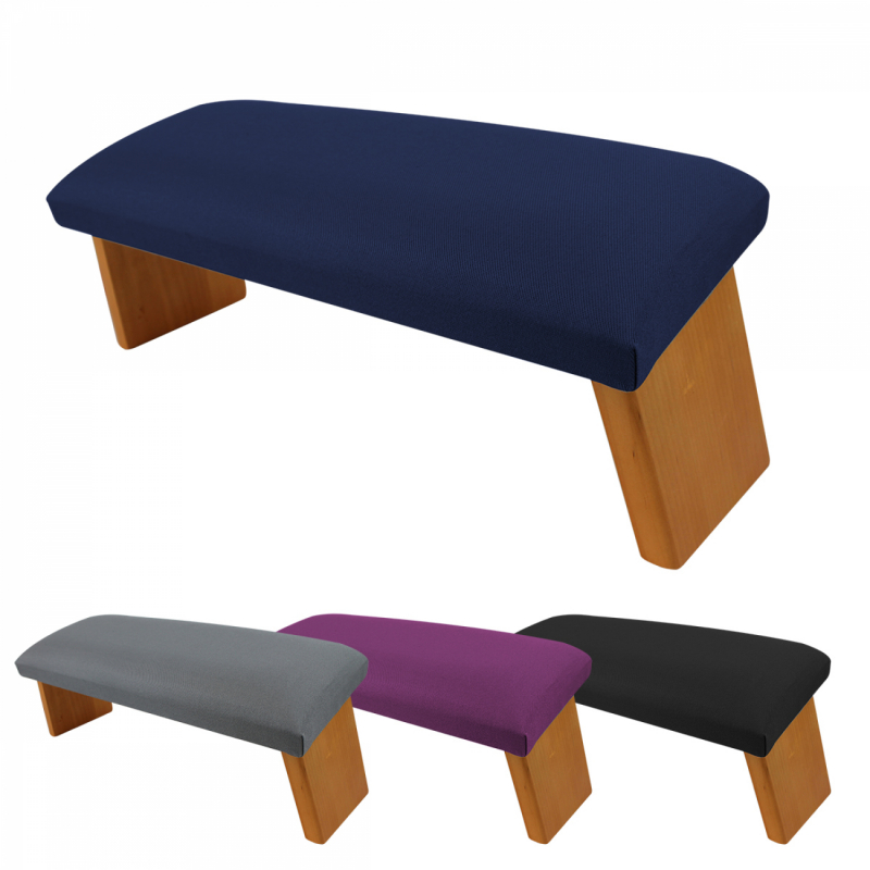 Banc de méditation pliant - Bois - Bleu