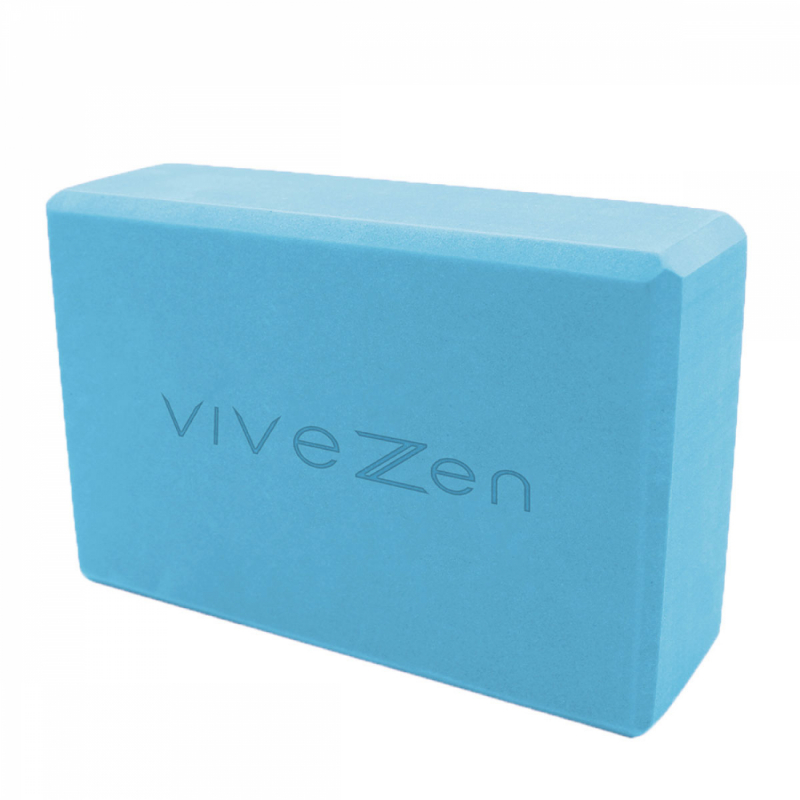 Brique de yoga - EVA - 200 g - Bleu
