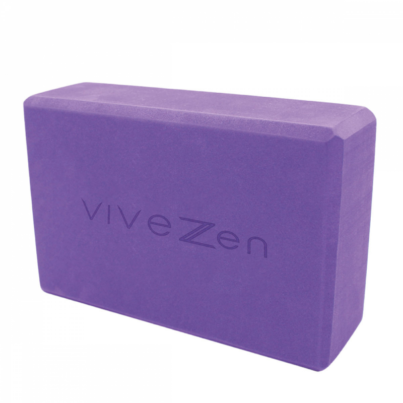 Brique de yoga - EVA - 200 g - Violet