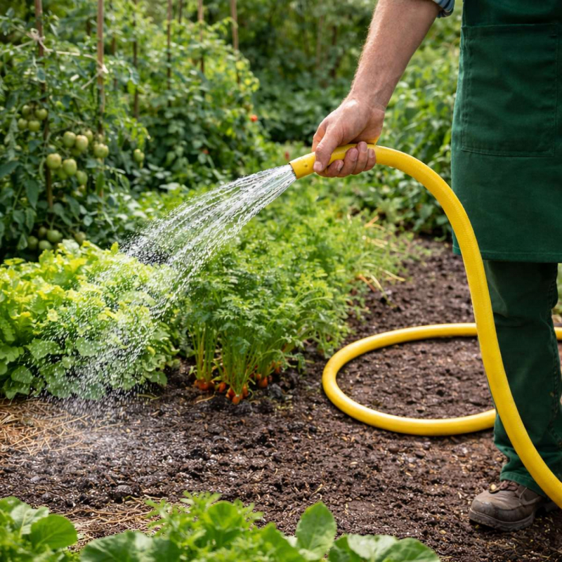 Tuyau d'arrosage - 25 m - ø 25 mm - Jaune