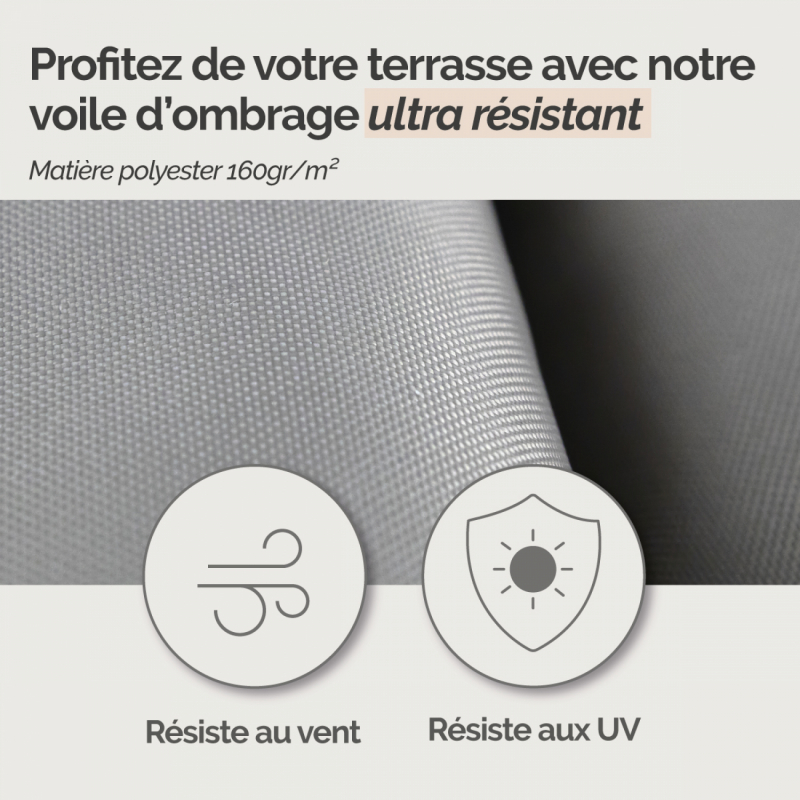 Voiled'ombragetriangulaire-4x4x4m-Gris