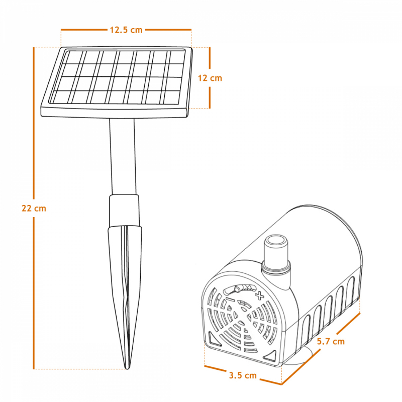 Pompe à eau solaire